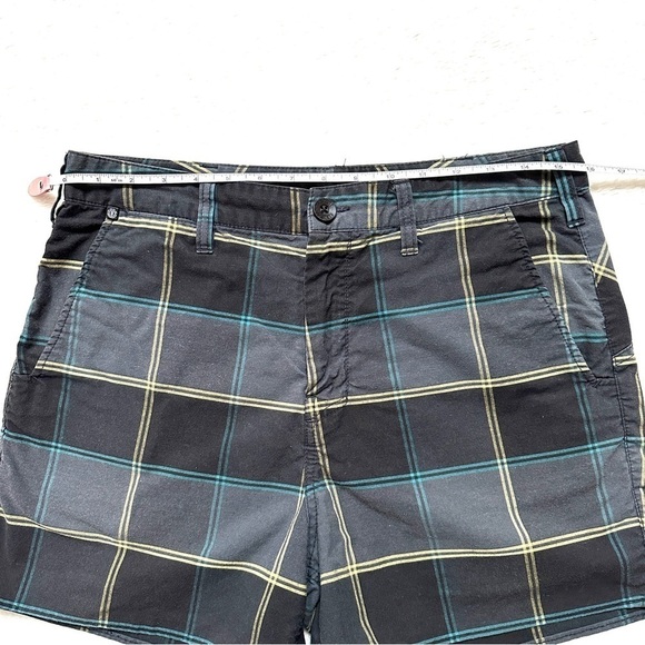Element Checkered Print Shorts Size 30 - Picture 3 of 5